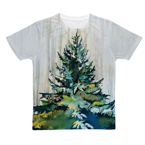 Winter Tree - Adult T-Shirt