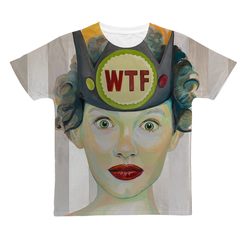 WTF Classic Allover Adult T-Shirt